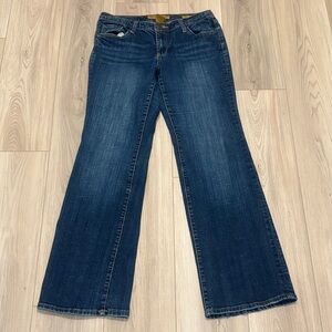 Seven7 Indigo Flare Wide-Leg Jeans